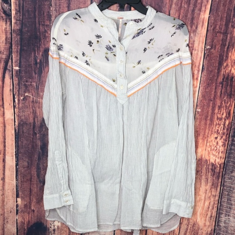 Free people pocketed tunic top S
